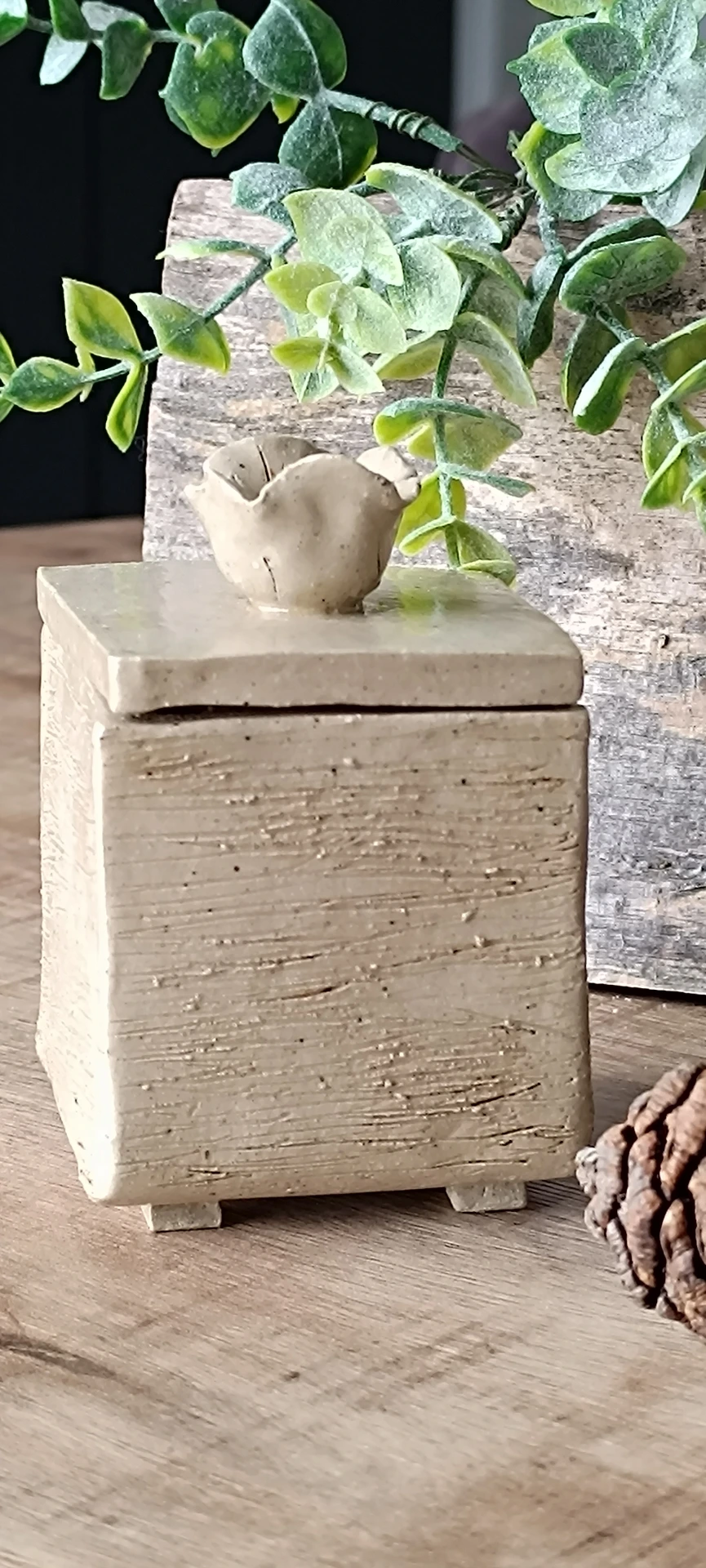 Boite à thé/épices "Gardienne des secrets murmurés"