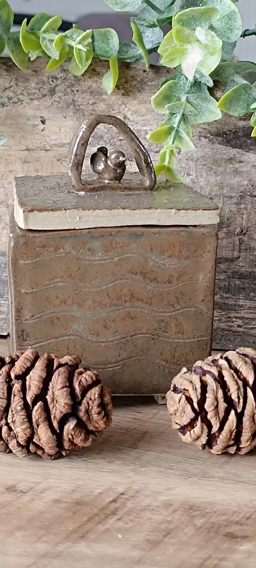 Boite à thé/épices "Gardienne des secrets chantés"